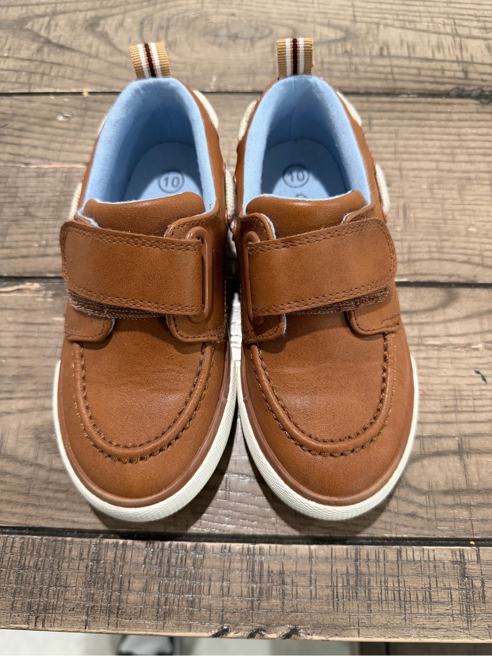Cat & Jack Brown Velcro Casual Sneakers for Kids